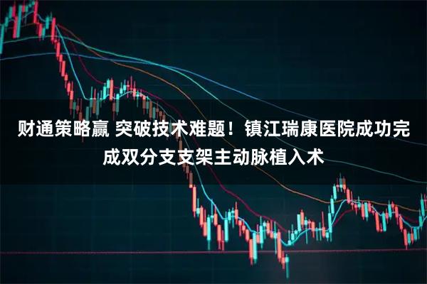 财通策略赢 突破技术难题！镇江瑞康医院成功完成双分支支架主动脉植入术